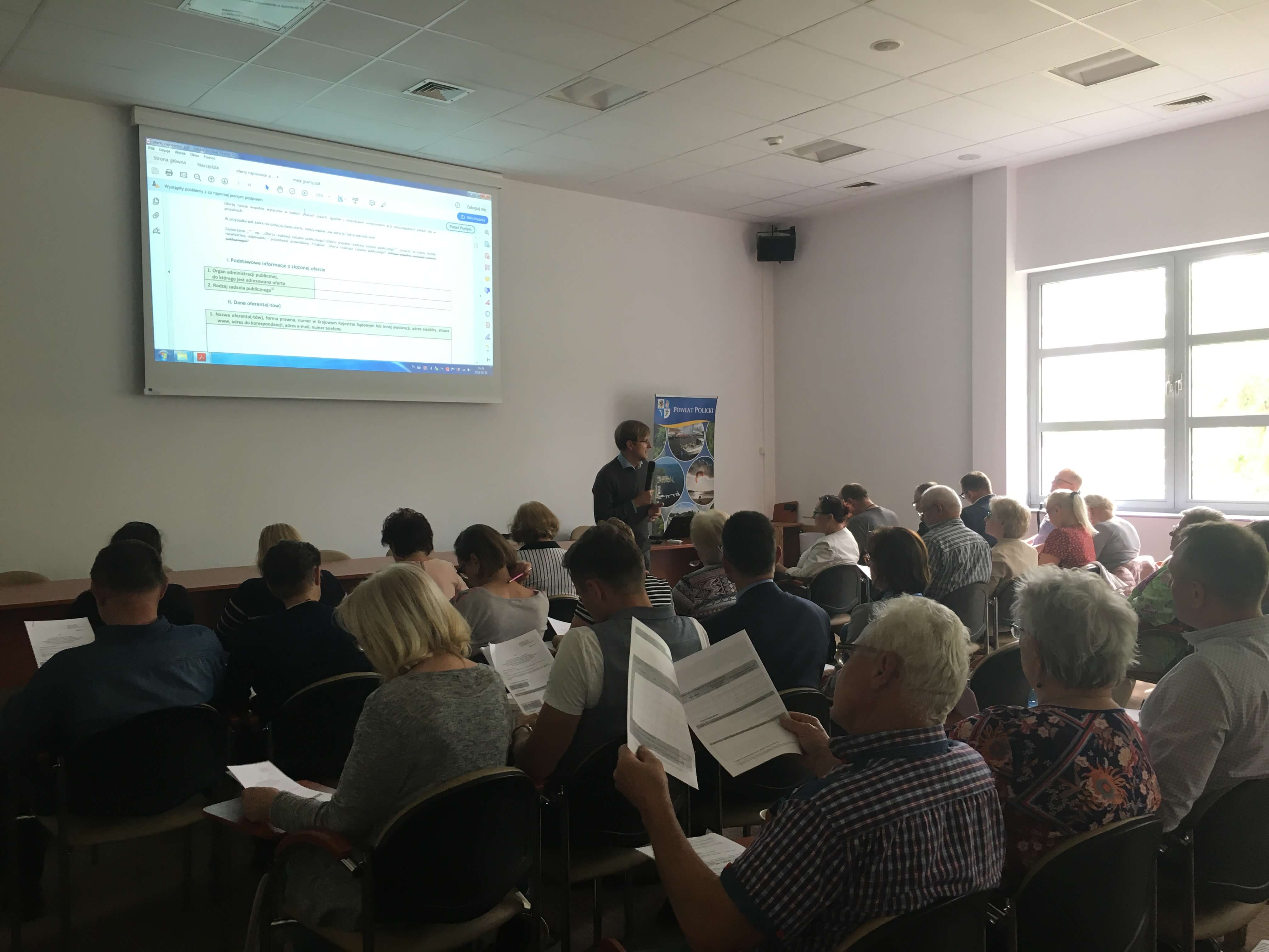 Bezpłatne szkolenie dla przedstawicieli organizacji pozarządowych działających na terenie Powiatu Polickiego