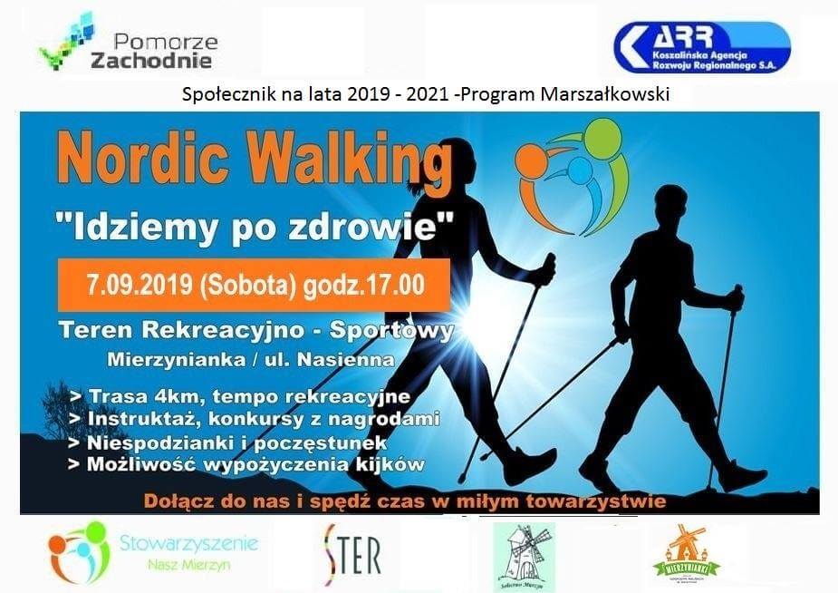 Zapraszamy na marsz Nordic Walking "Idziemy po zdrowie"