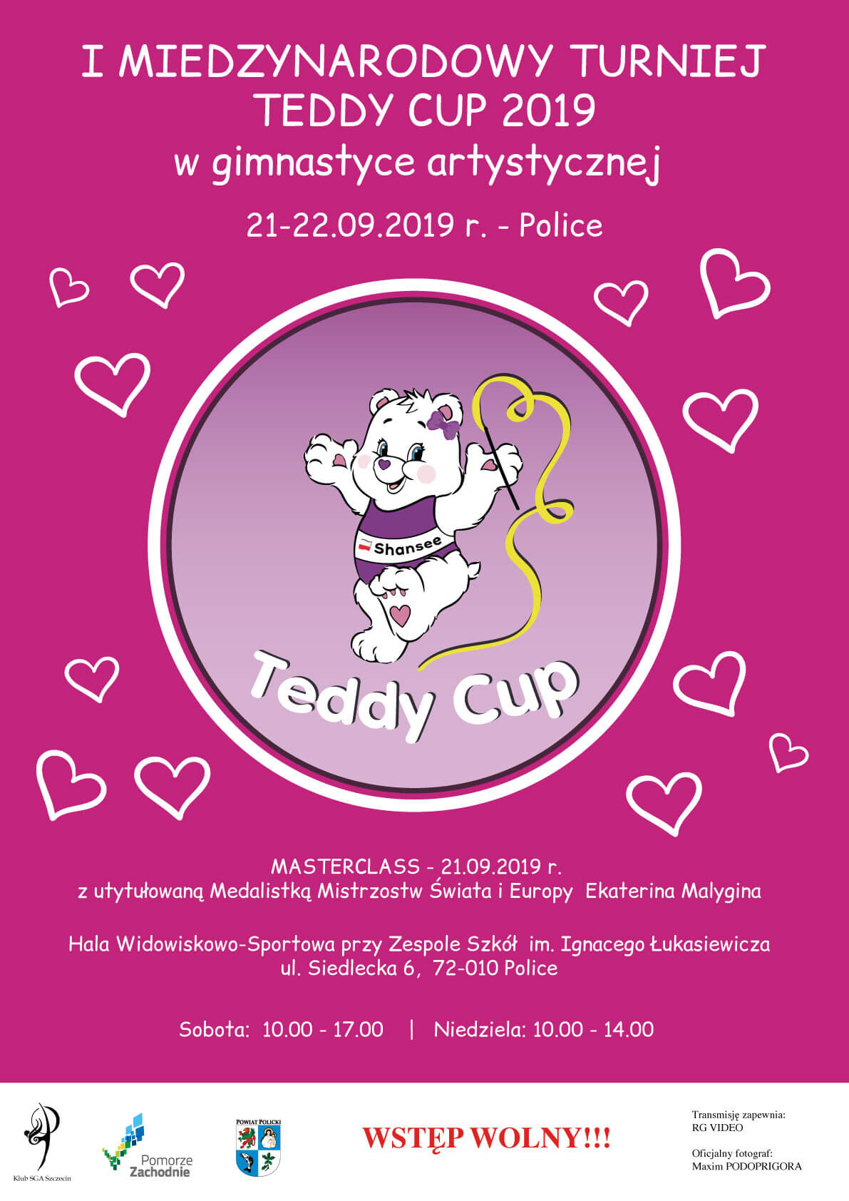 I Międzynarodowy Turniej Teddy Cup 2019 w gimnastyce artystycznej
