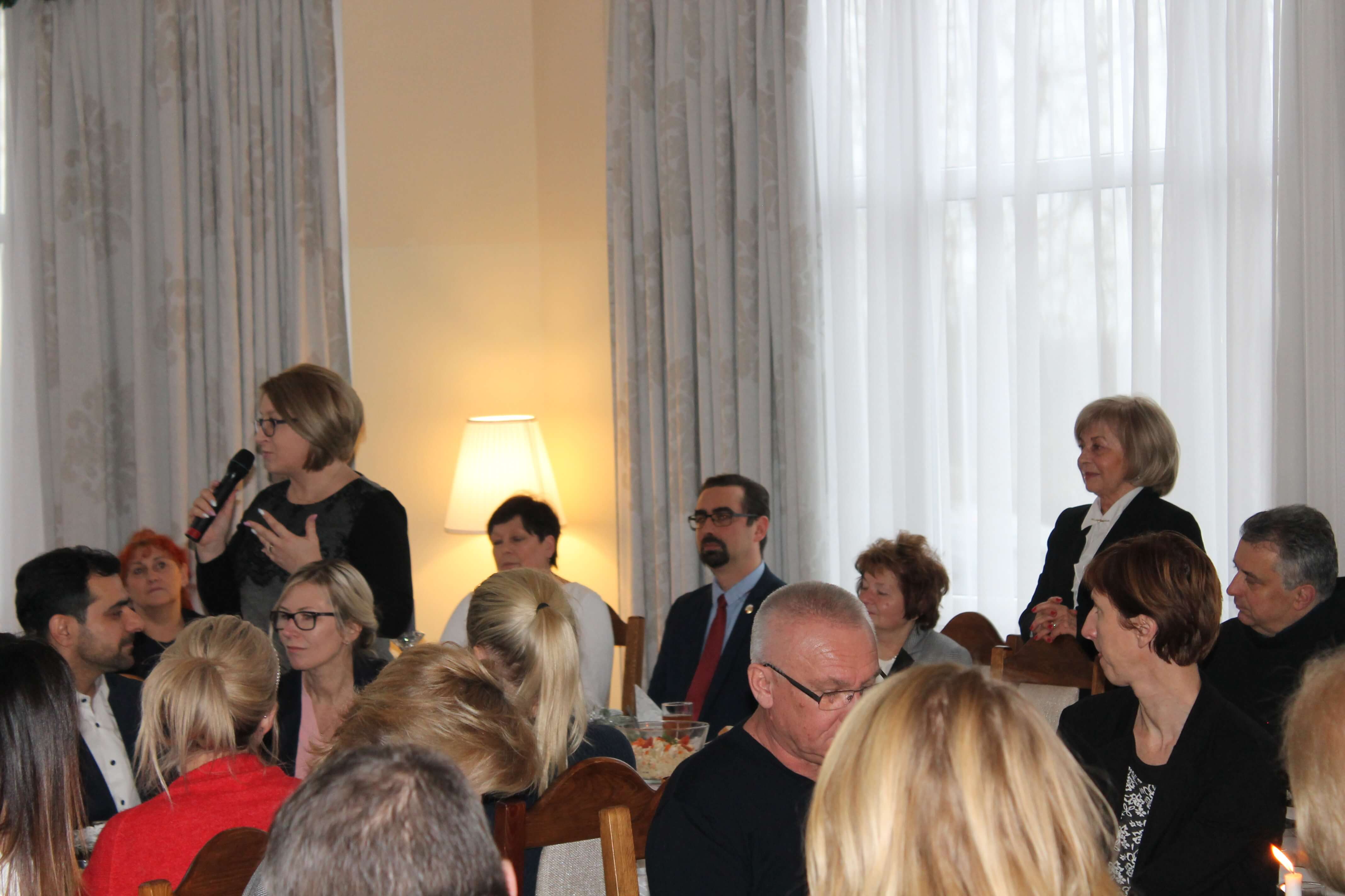 Spotkanie świąteczne w MZAZ w Dobrej