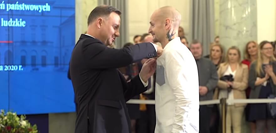 Mieszkaniec Powiatu Polickiego odznaczony przez Prezydenta Polski