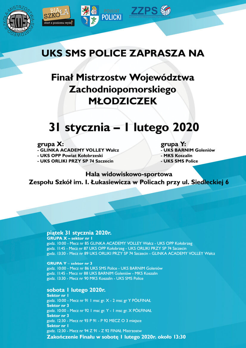 Zapraszamy na Finał Mistrzostw Województwa Zachodniopomorskiego Młodziczek