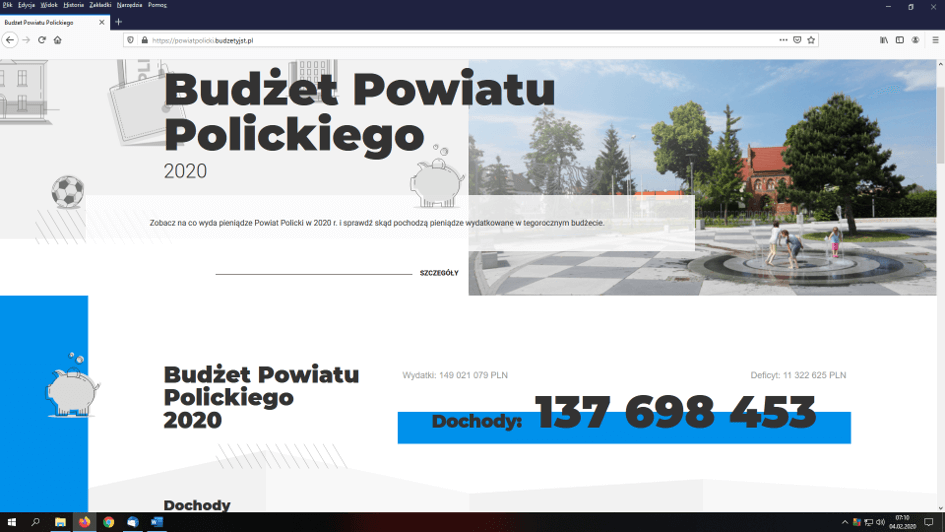 Czy wiesz jaka kwota z Twojego podatku trafia do budżetu Powiatu Polickiego?