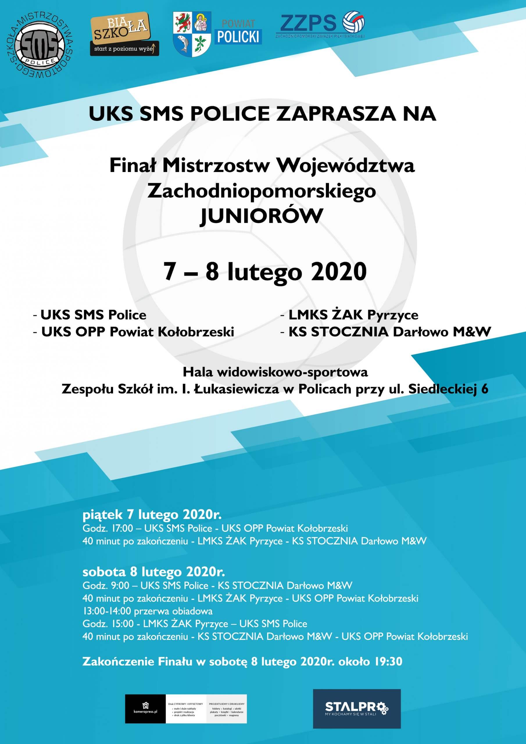 Zapraszamy na Finał Mistrzostw Województwa Zachodniopomorskiego Juniorów