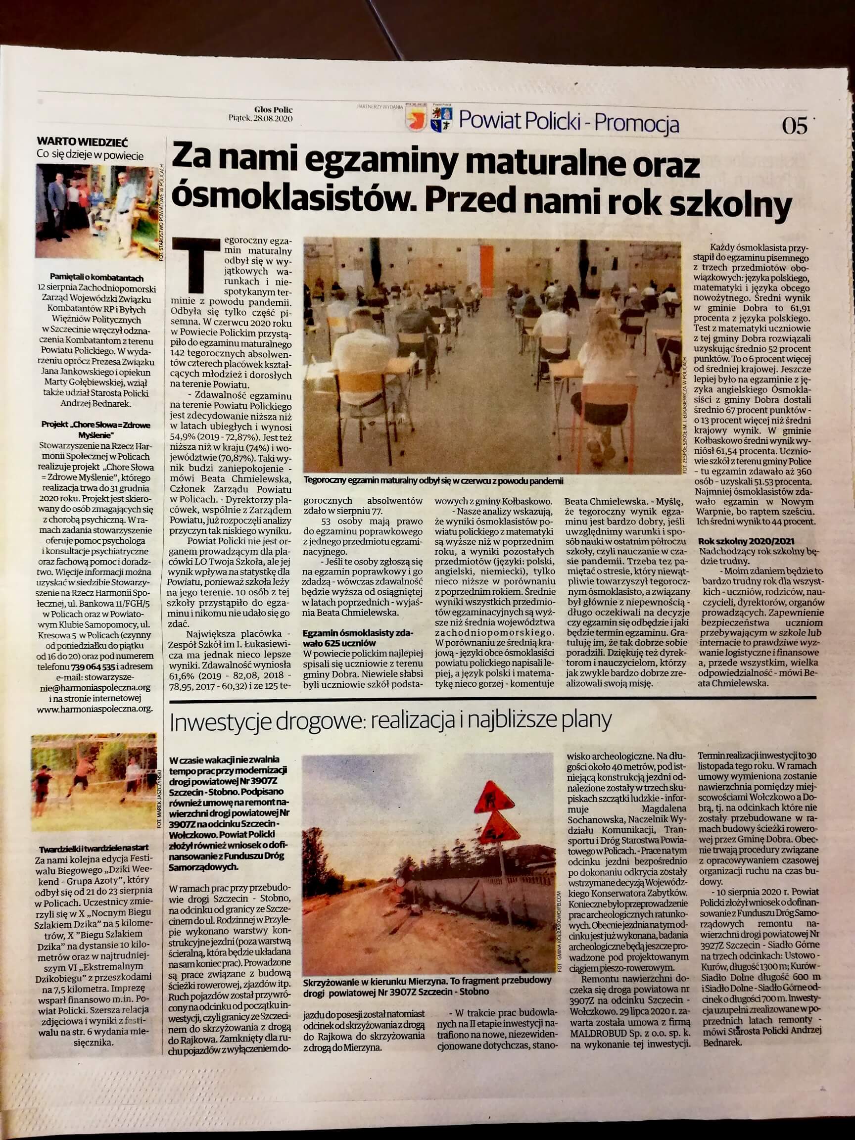 Sierpniowy „Głos Polic” już dostępny