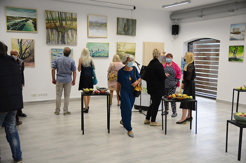 Wernisaż "Naturą Malowane" w TOEE Zalesie