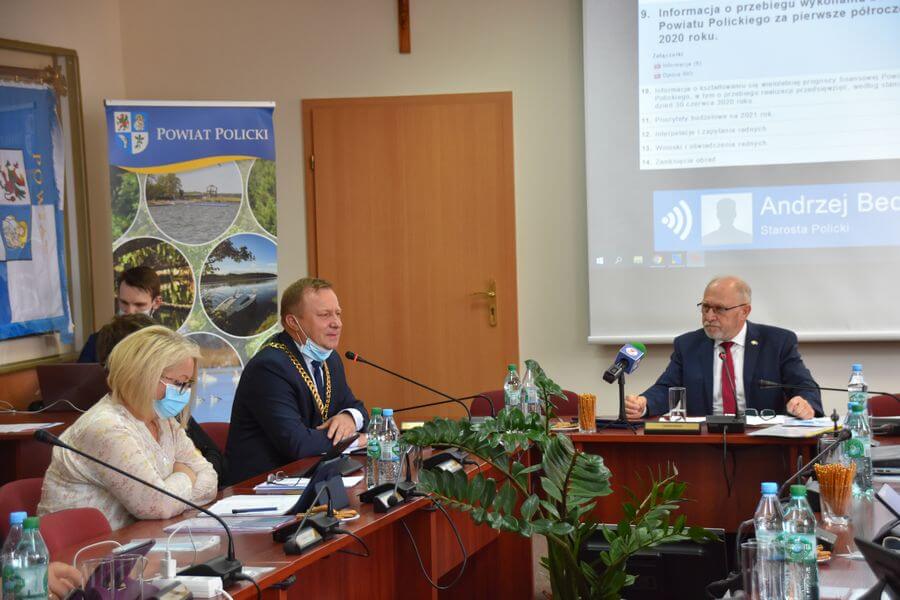 XXII sesja Rady Powiatu w Policach