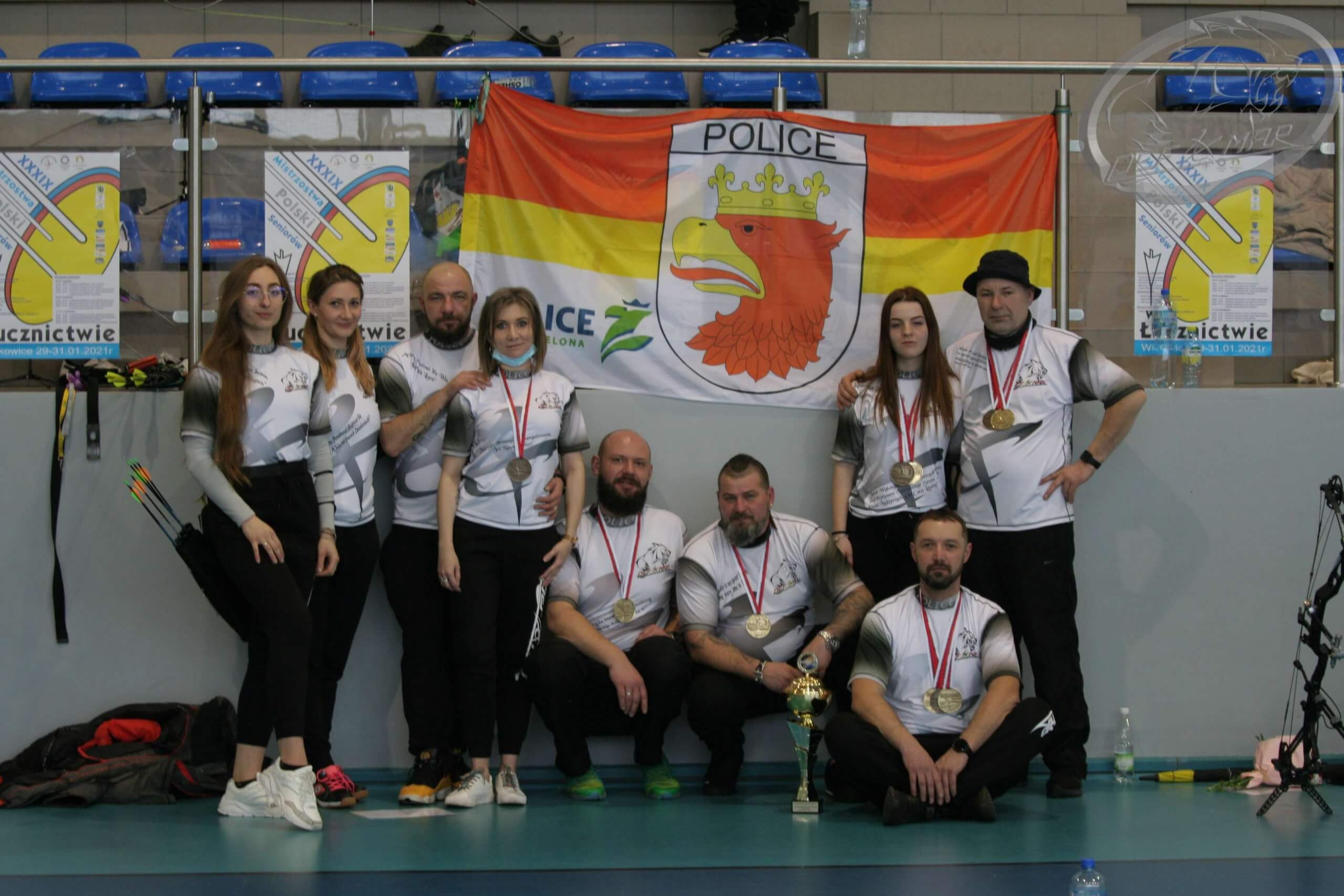 Mistrzowskie tytuły i rekordy Polski dla polickich łuczników