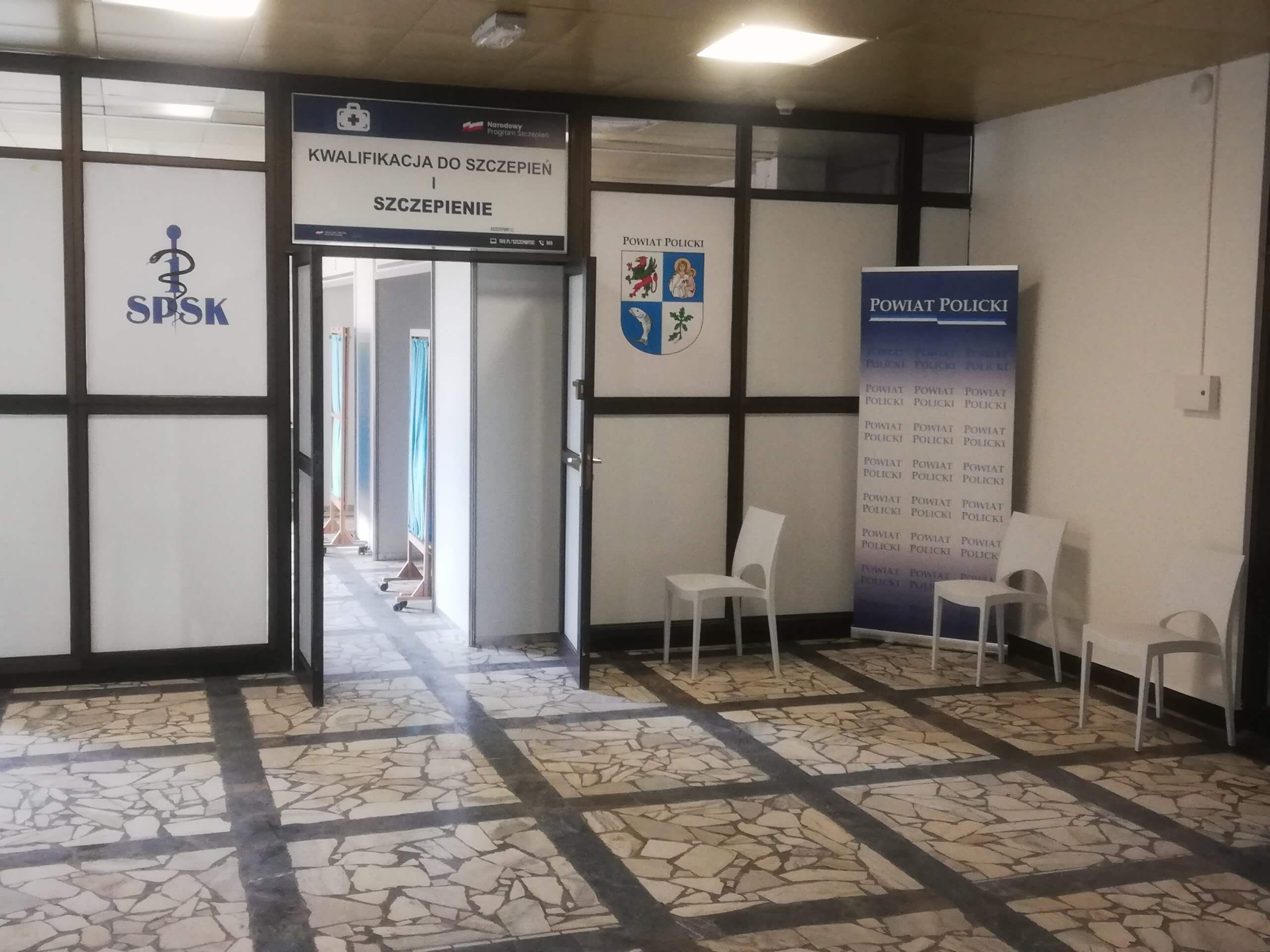 Otwarto Punkt Szczepień Powszechnych w Powiecie Polickim