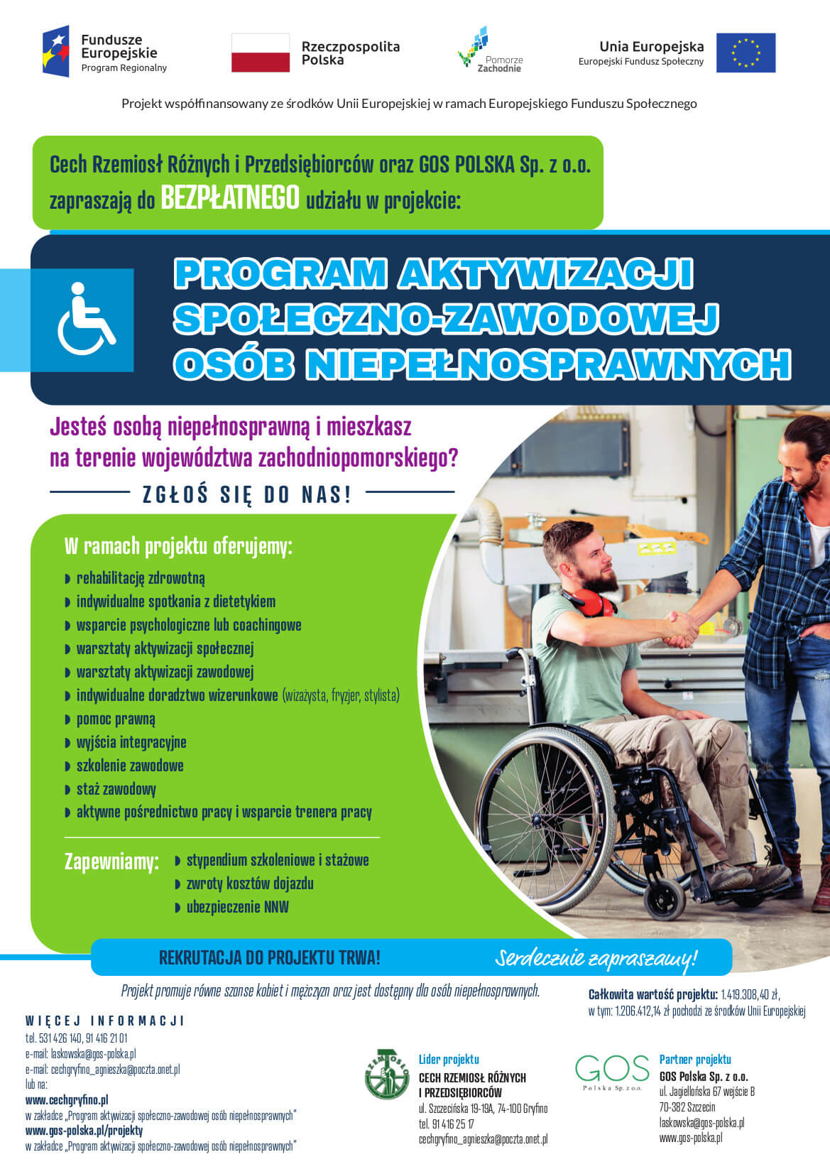 Program aktywizacji społeczno-zawodowej osób niepełnosprawnych