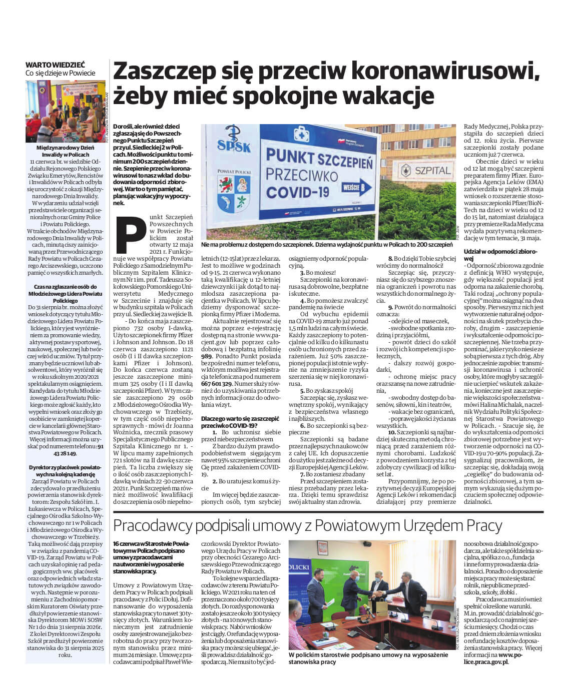 Czerwcowy "Głos Polic" już dostępny