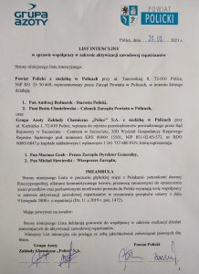 Grupa Azoty i Powiat Policki będą współpracować na rzecz aktywizacji zawodowej repatriantów