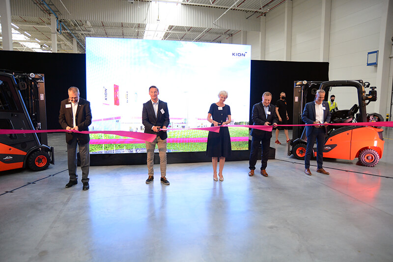 KION Group rozpoczyna produkcję wózków widłowych w nowym zakładzie w Polsce
