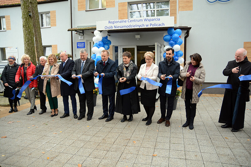 Oficjalne otwarcie Regionalnego Centrum Wsparcia Osób Niesamodzielnych w Policach
