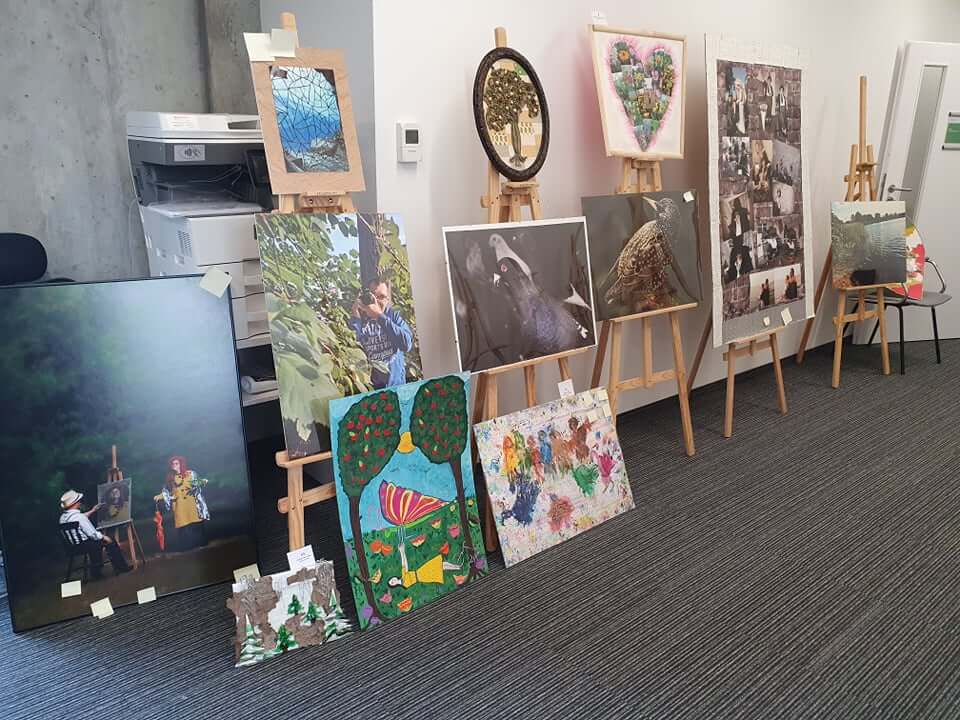 Podopieczny WTZ PSONI Koło w Policach wyróżniony w wojewódzkim konkursie plastycznym