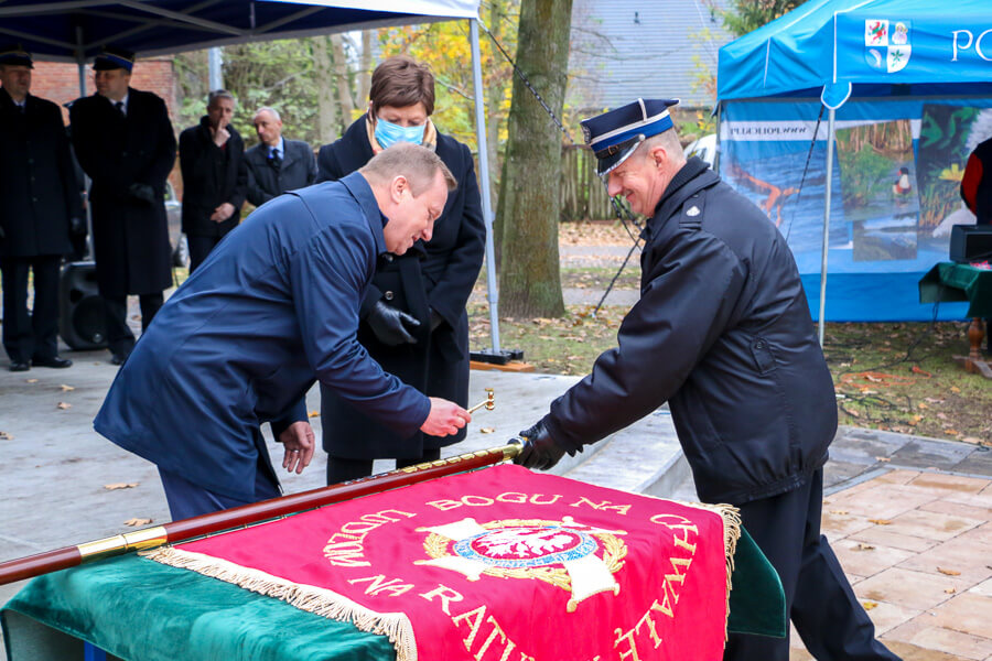 Strażacy z OSP Wołczkowo mają nowy sztandar