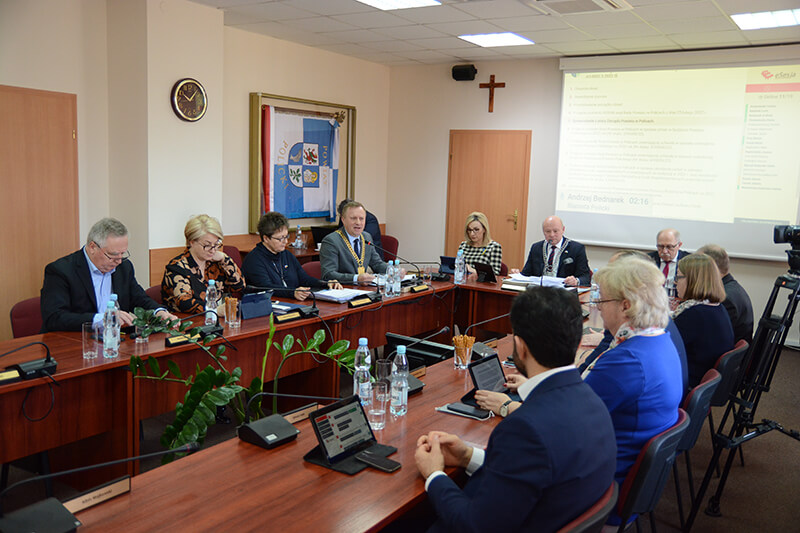 XXXIX sesja Rady Powiatu w Policach