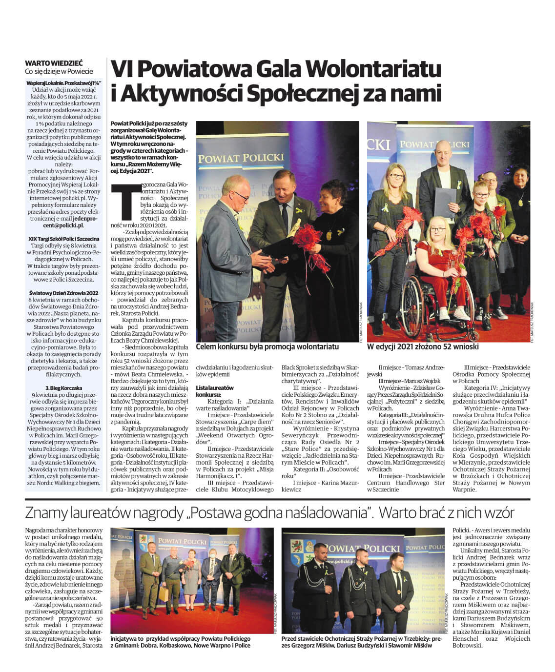 Kwietniowe wydanie "Głosu Polic EXTRA" już dostępne