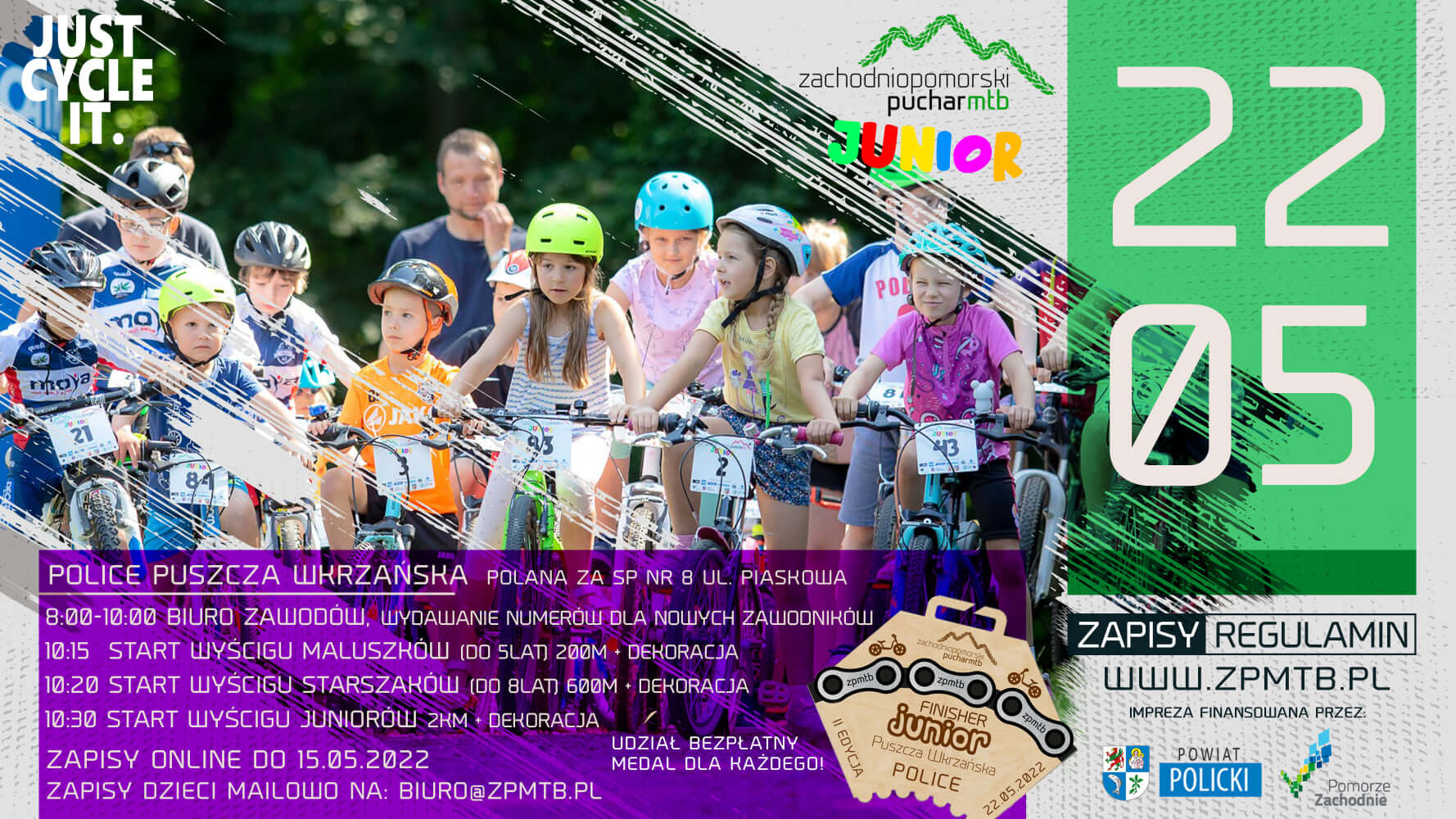 II edycja Zachodniopomorskiego Pucharu MTB - Puszcza Wkrzańska