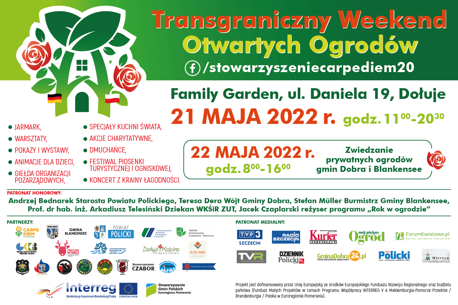 Program Transgranicznego Weekendu Otwartych Ogrodów