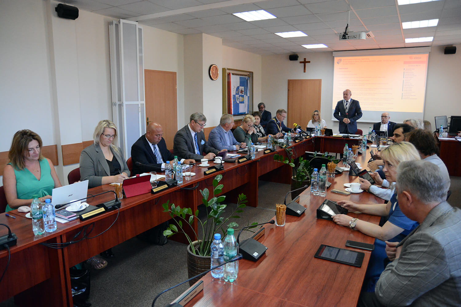 XLIII sesja Rady Powiatu w Policach