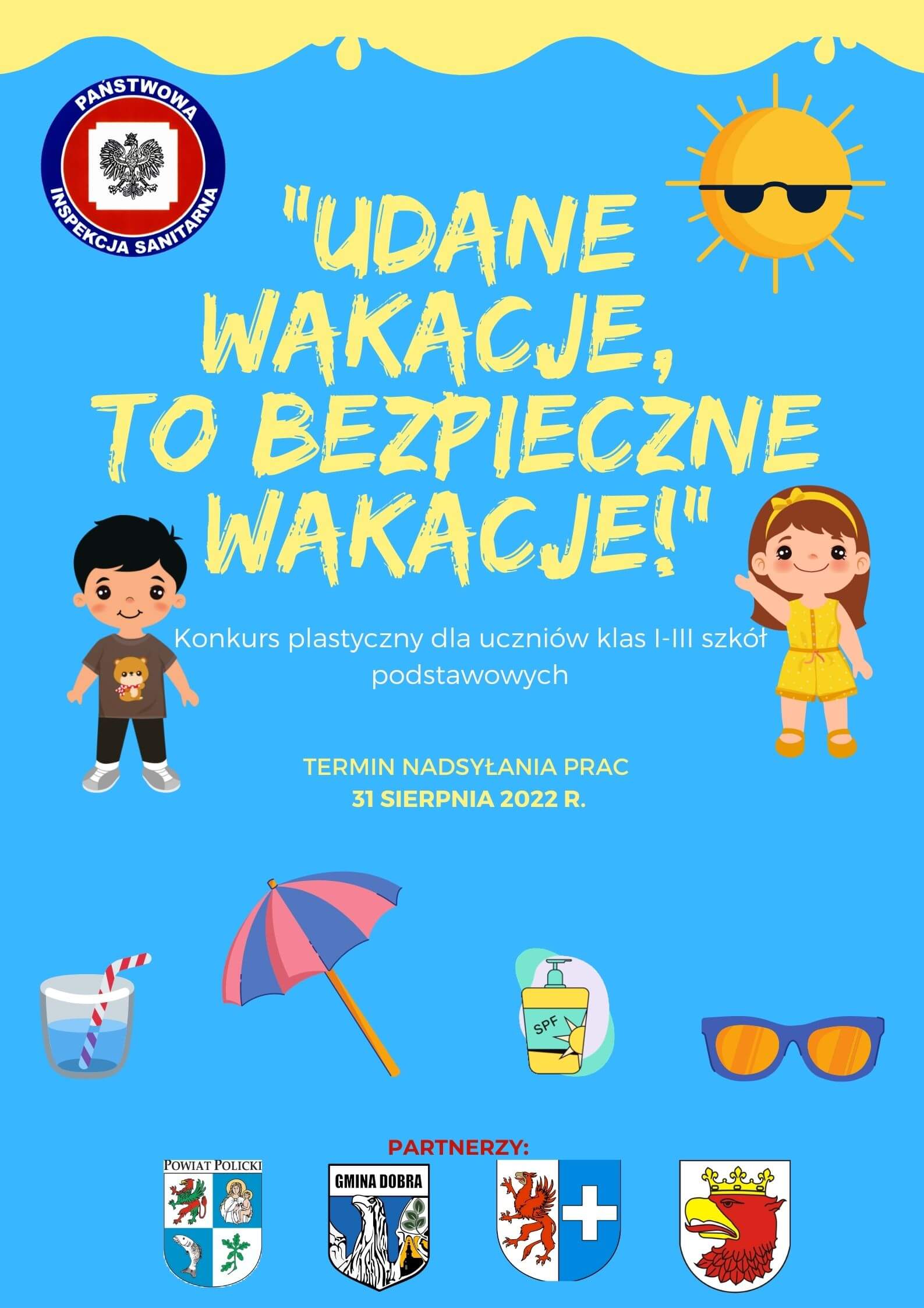 Konkurs "Udane wakacje, to bezpieczne wakacje!"