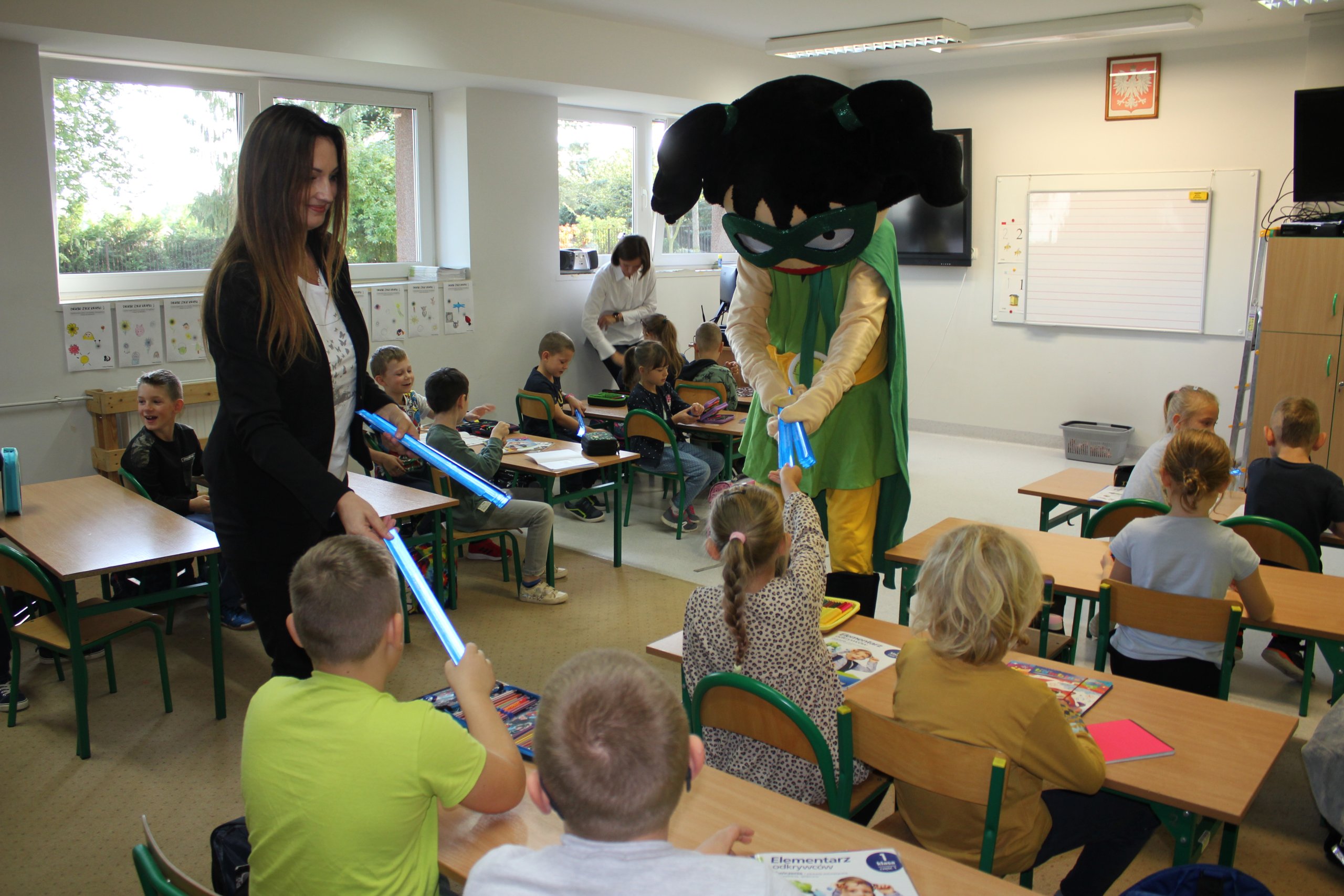 Akcja odblaski w ramach projektu "Na drodze wybierz życie"