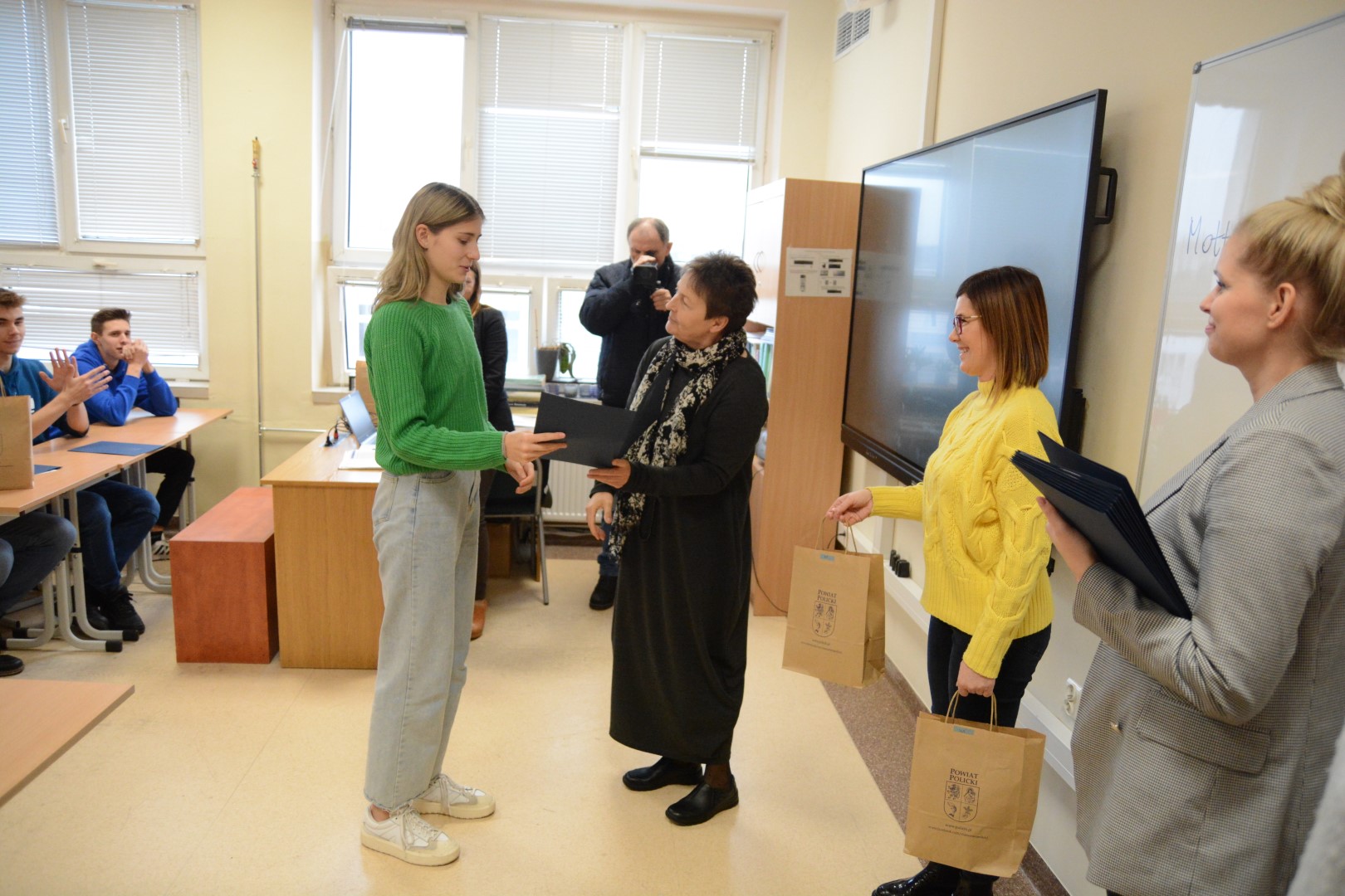 Wręczenie nagród w konkursie "Narodowe Czytanie"