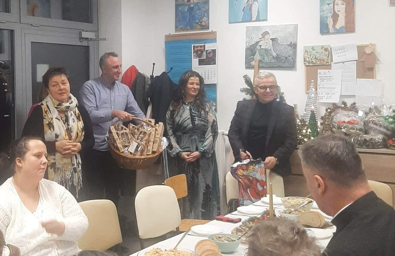 Spotkanie świąteczne w Powiatowym Klubie Samopomocy