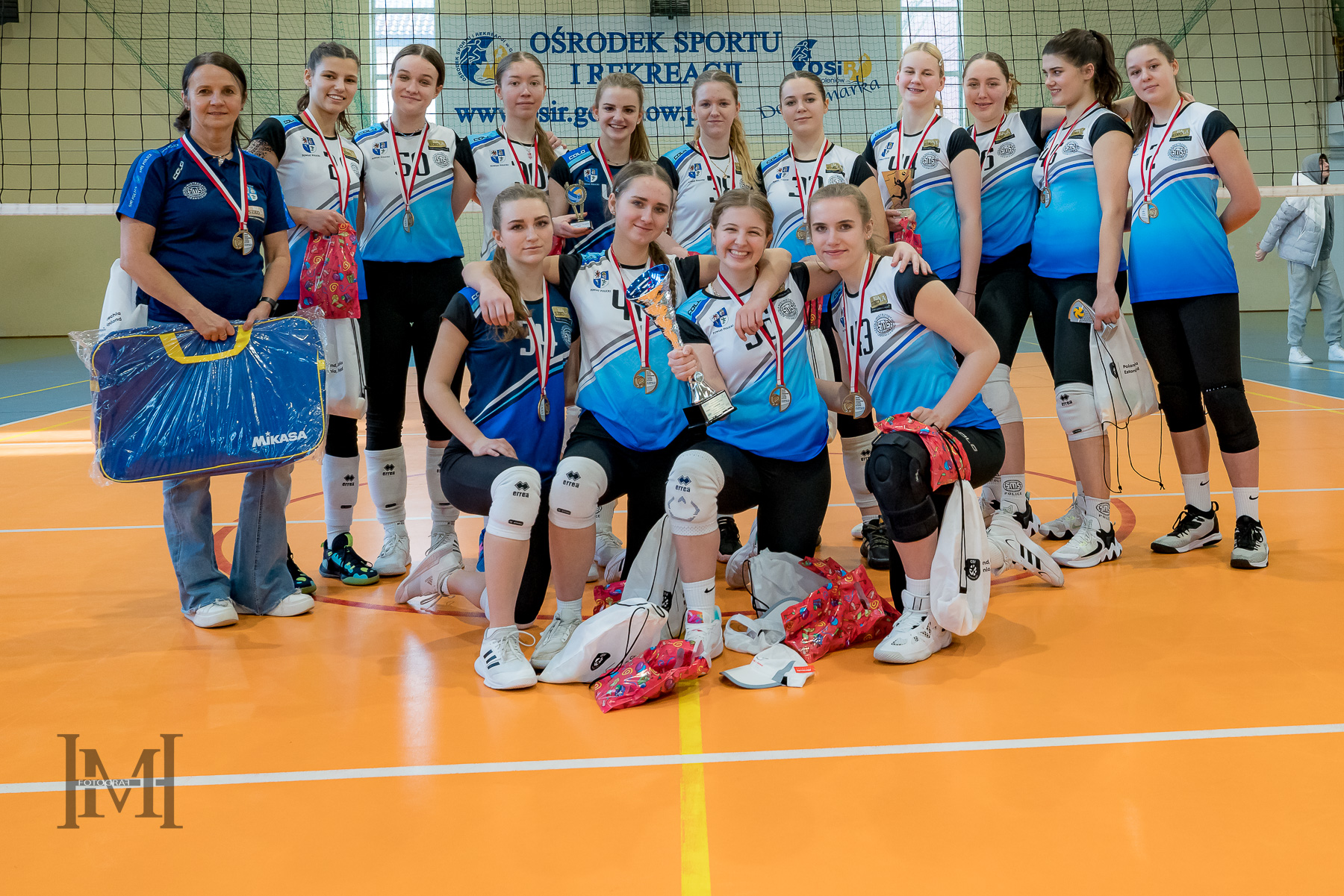 Juniorki Młodsze SMS Police zagrają we własnej hali o awans do Półfinału Mistrzostw Polski