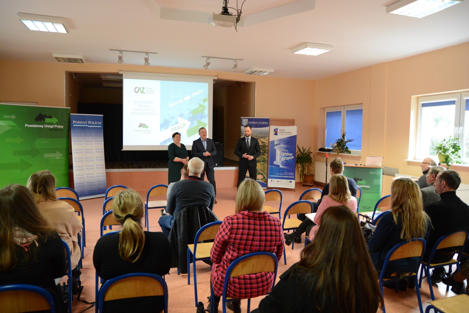 Spotkanie z przedsiębiorcami z Gminy Dobra