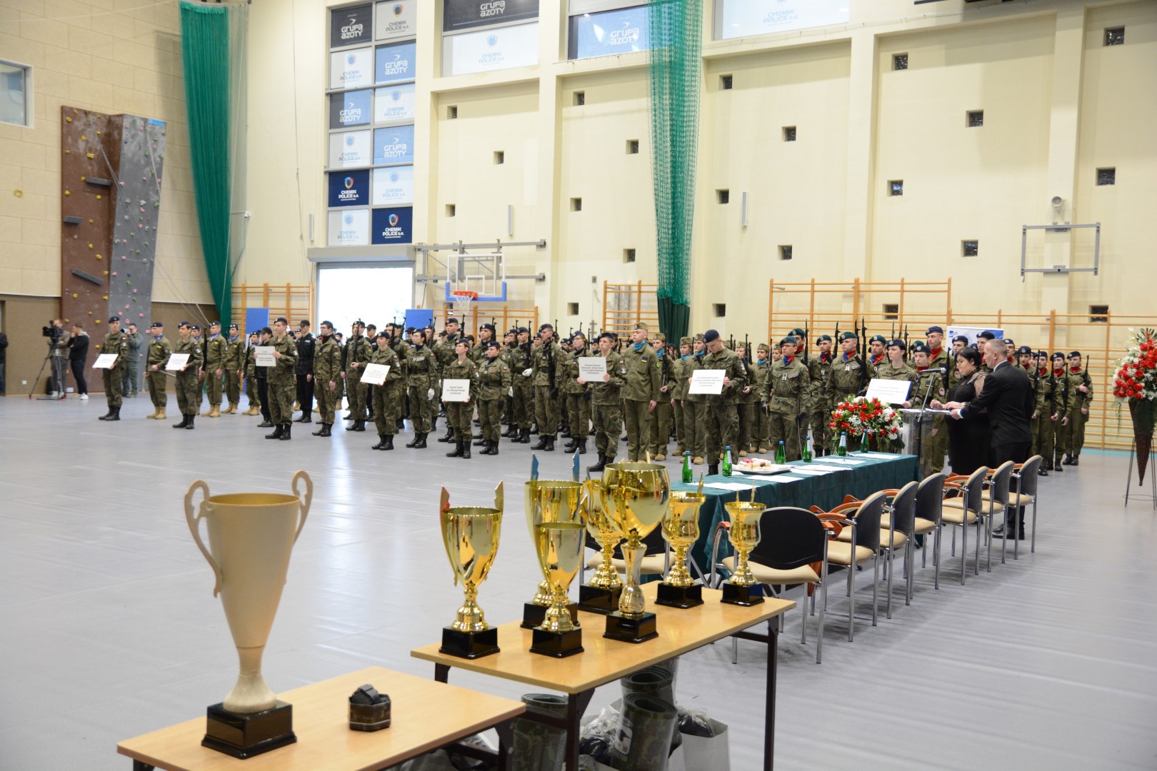 Zachodniopomorski Przegląd Musztry Klas Mundurowych odbył się ponownie w Policach