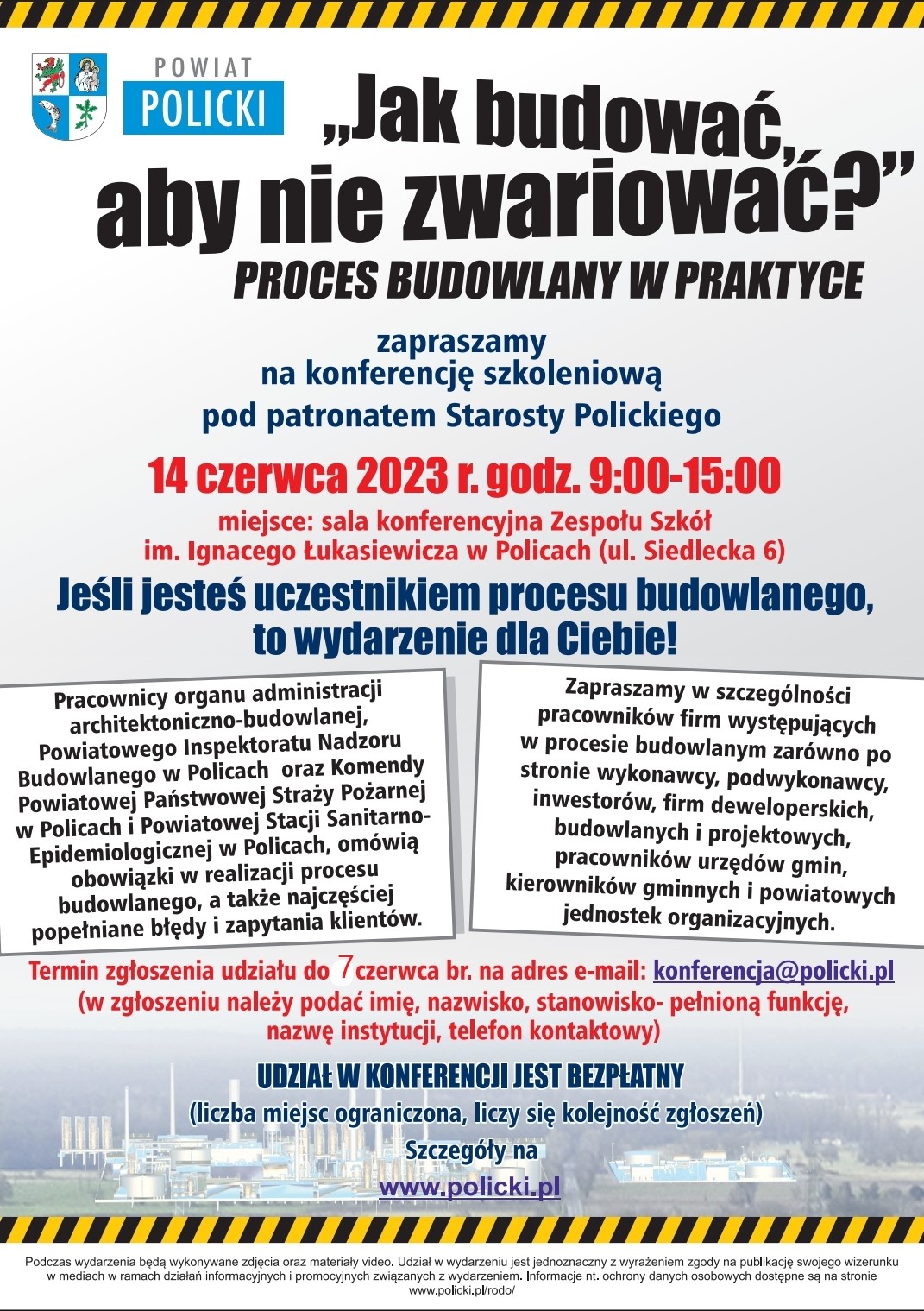Jak budować, aby nie zwariować? Proces budowlany w praktyce- zapraszamy na konferencję szkoleniową