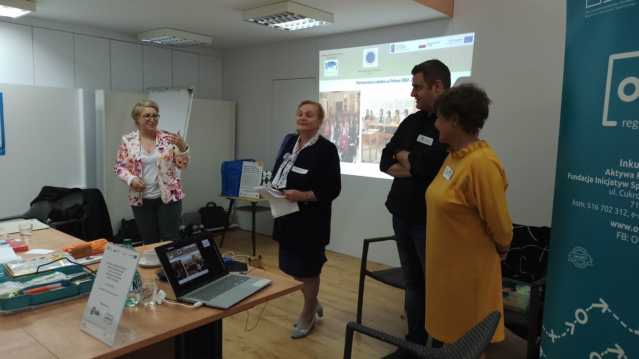 Spotkanie podsumowujące Warsztaty Lokalnego Ożywienia Społeczno-Gospodarczego Powiatu Polickiego