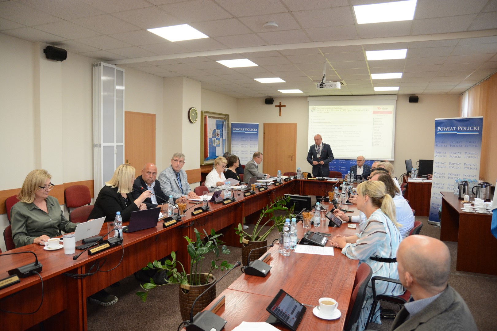 LV sesja Rady Powiatu w Policach