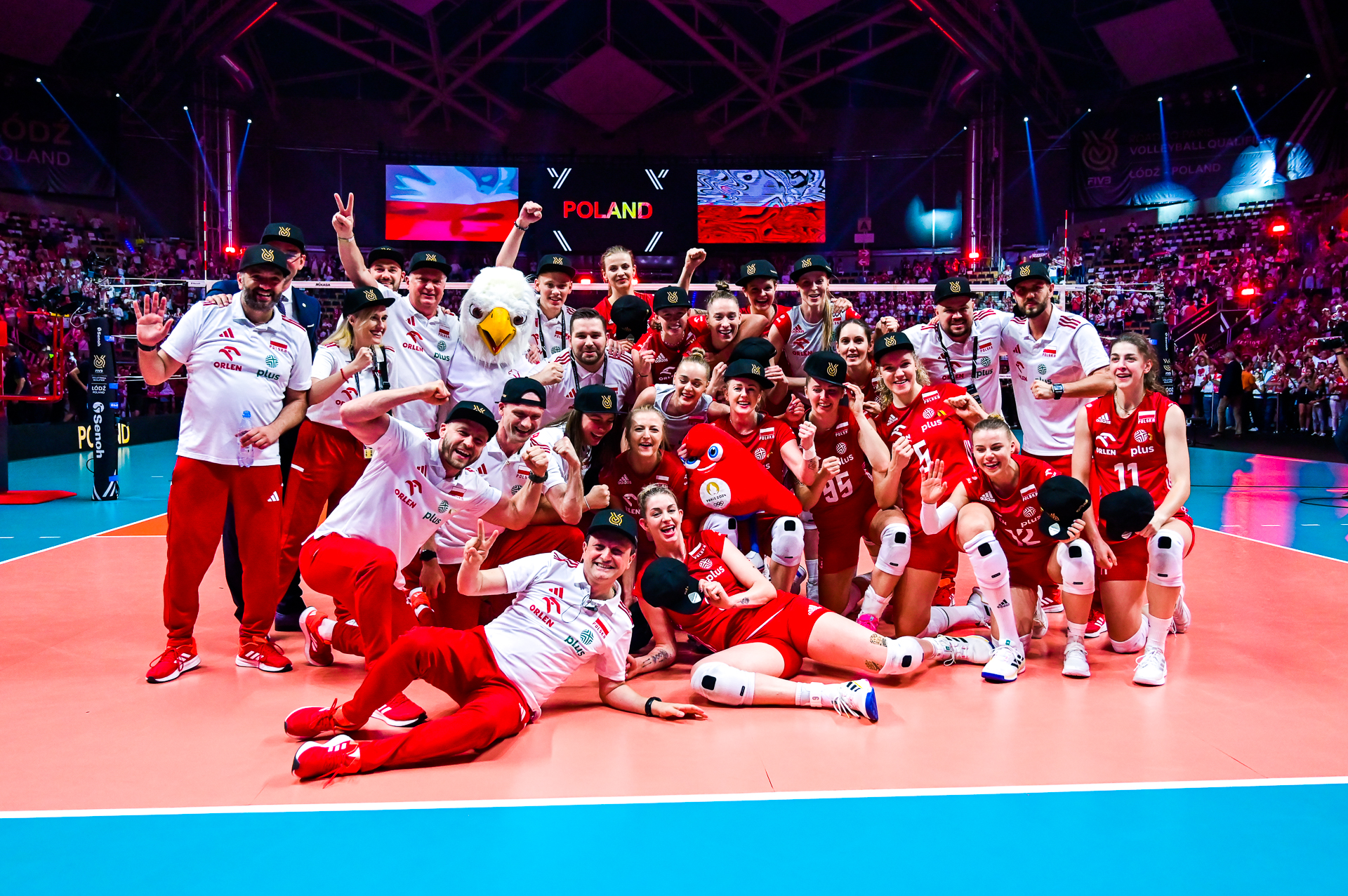 Reprezentacja Polski w piłce siatkowej Kobiet z awansem na Igrzyska Olimpijskie w Paryżu