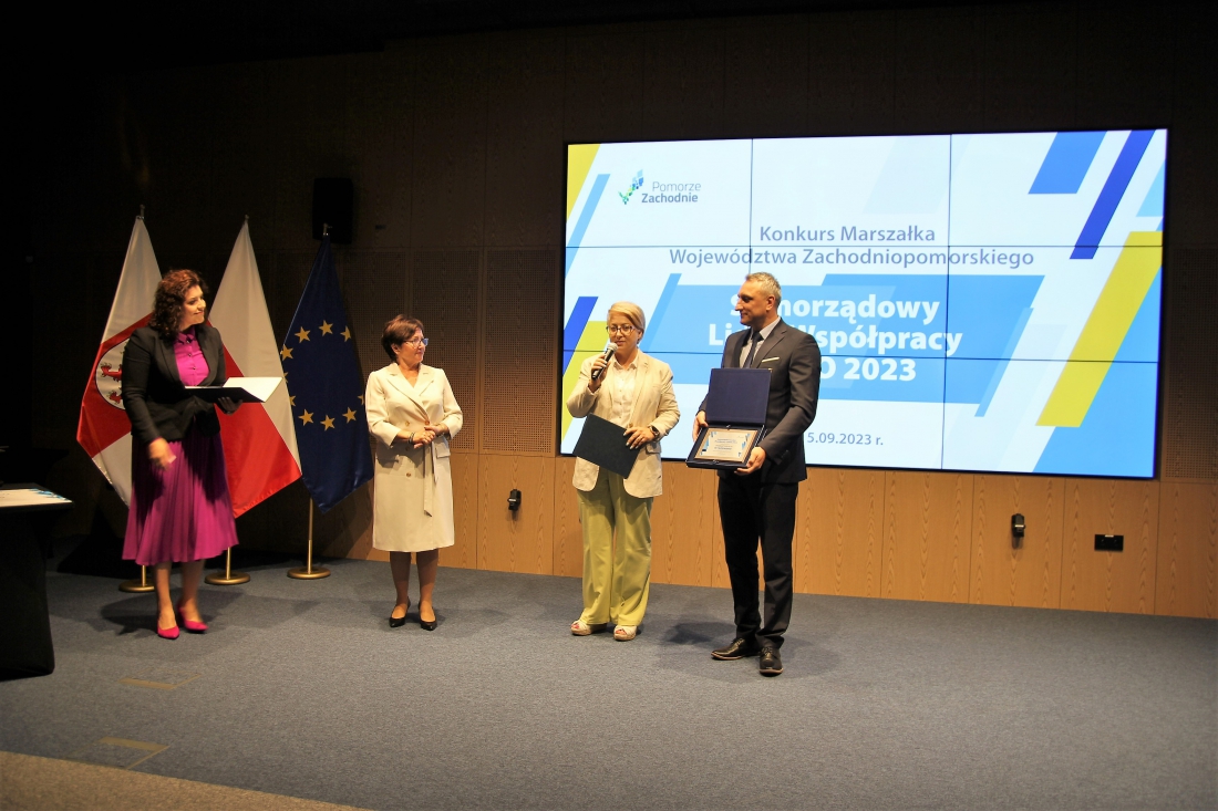 Powiat Policki z wyróżnieniem w konkursie "Lider Współpracy z NGO 2023"