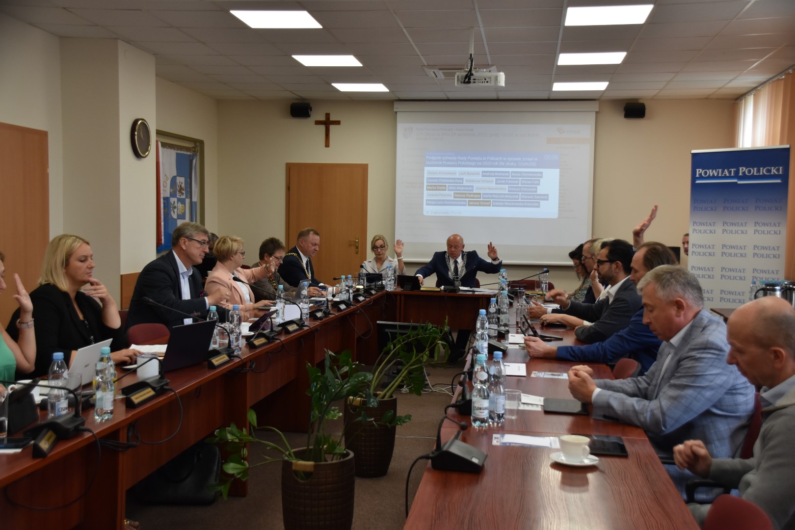 LVII sesja Rady Powiatu w Policach