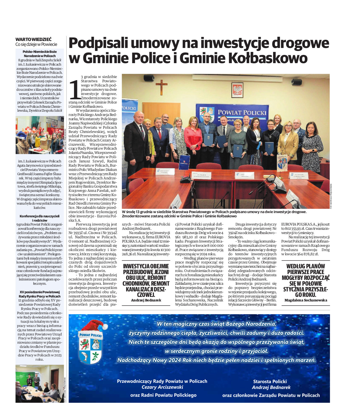 Grudniowe wydanie „Głosu Polic” już dostępne