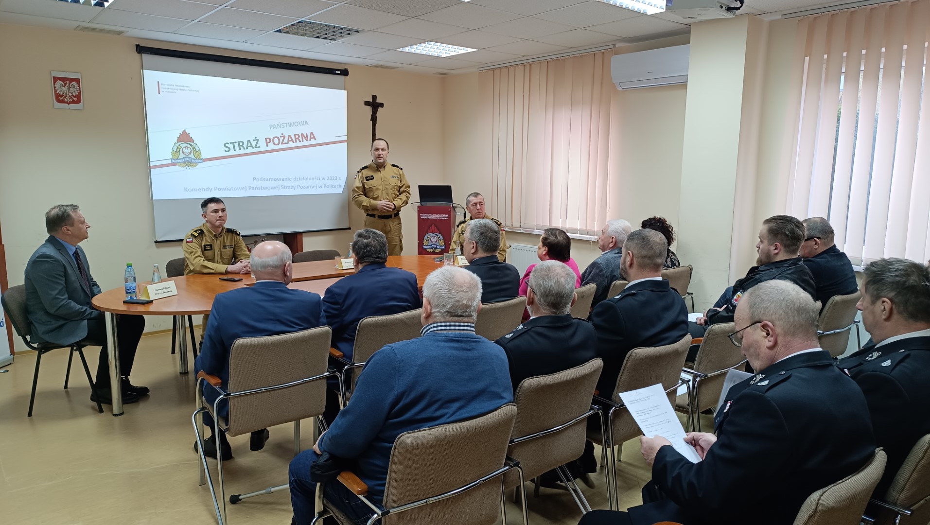 Podsumowanie roczne z działalności Komendy Powiatowej PSP w Policach