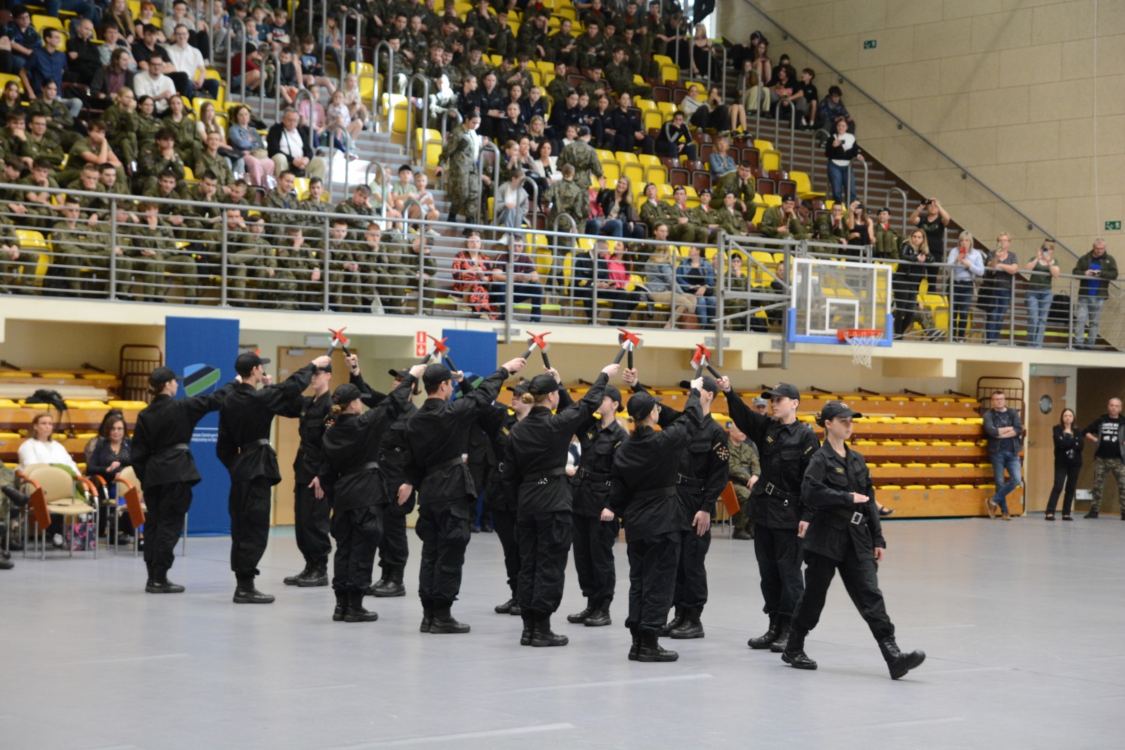 Zachodniopomorski Przegląd Musztry Klas Mundurowych odbył się ponownie w Policach