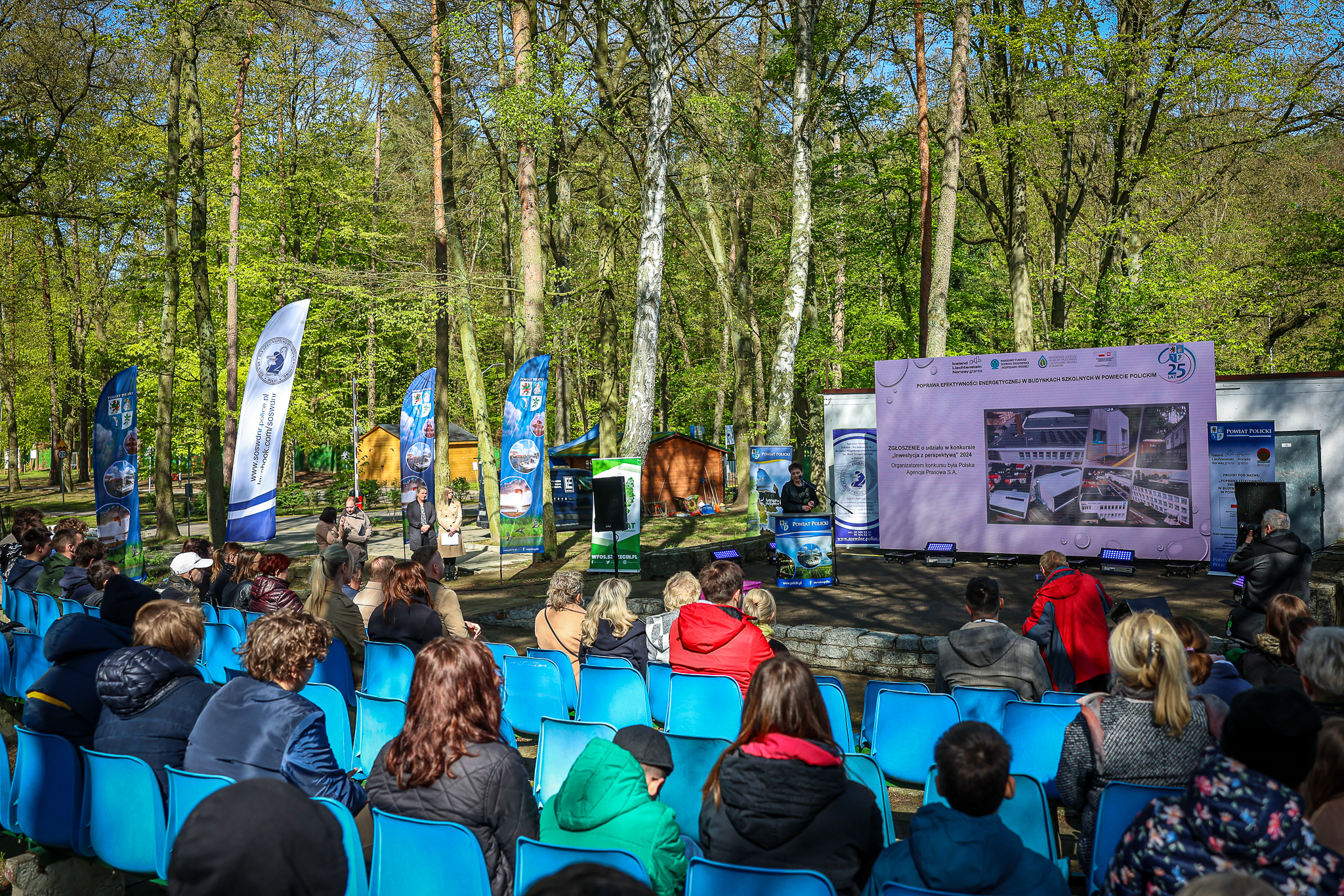 Podsumowano dwa projekty realizowane przez Powiat Policki