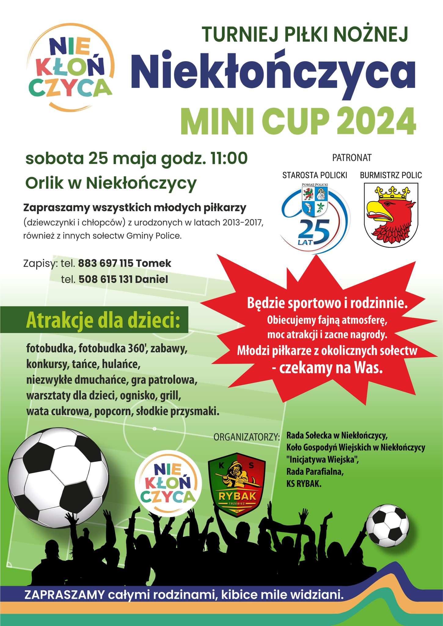 Turniej Piłki Nożnej Niekłończyca MINI CUP 2024 
