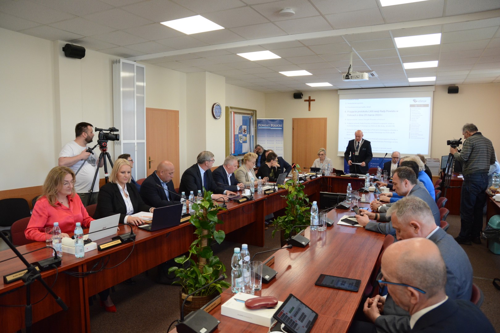 LXIV sesja Rady Powiatu w Policach