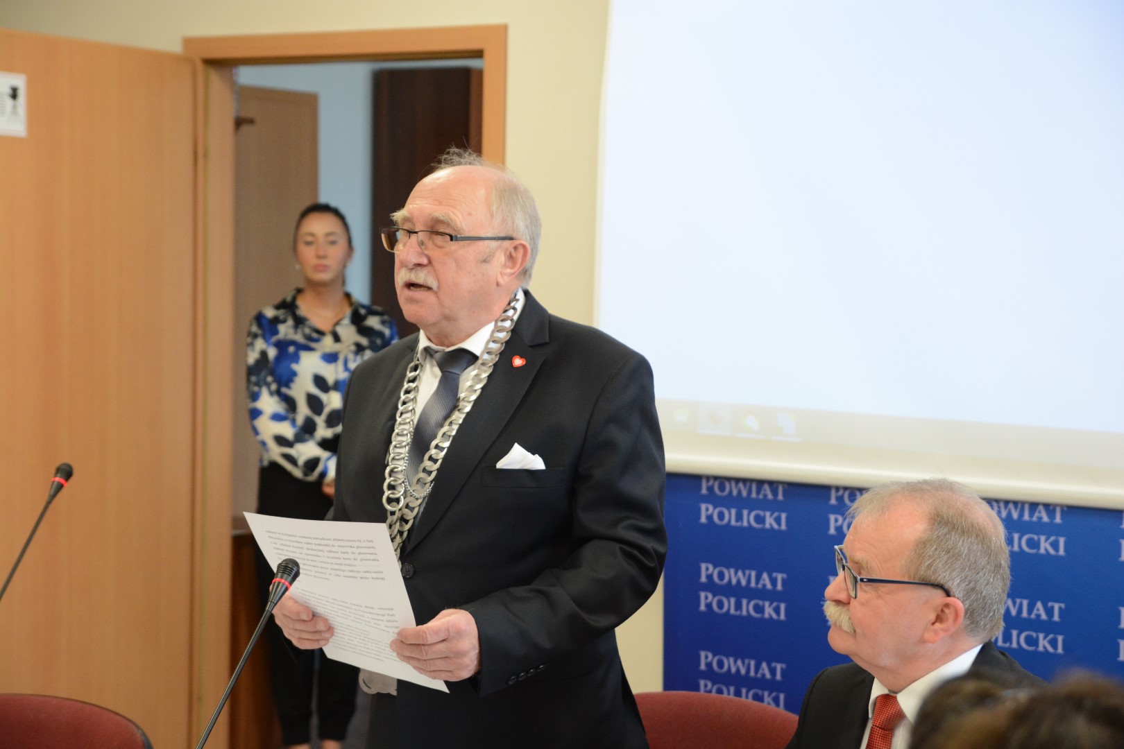 Janusz Szwyd Przewodniczącym Rady Powiatu w Policach w kadencji 2024-2029