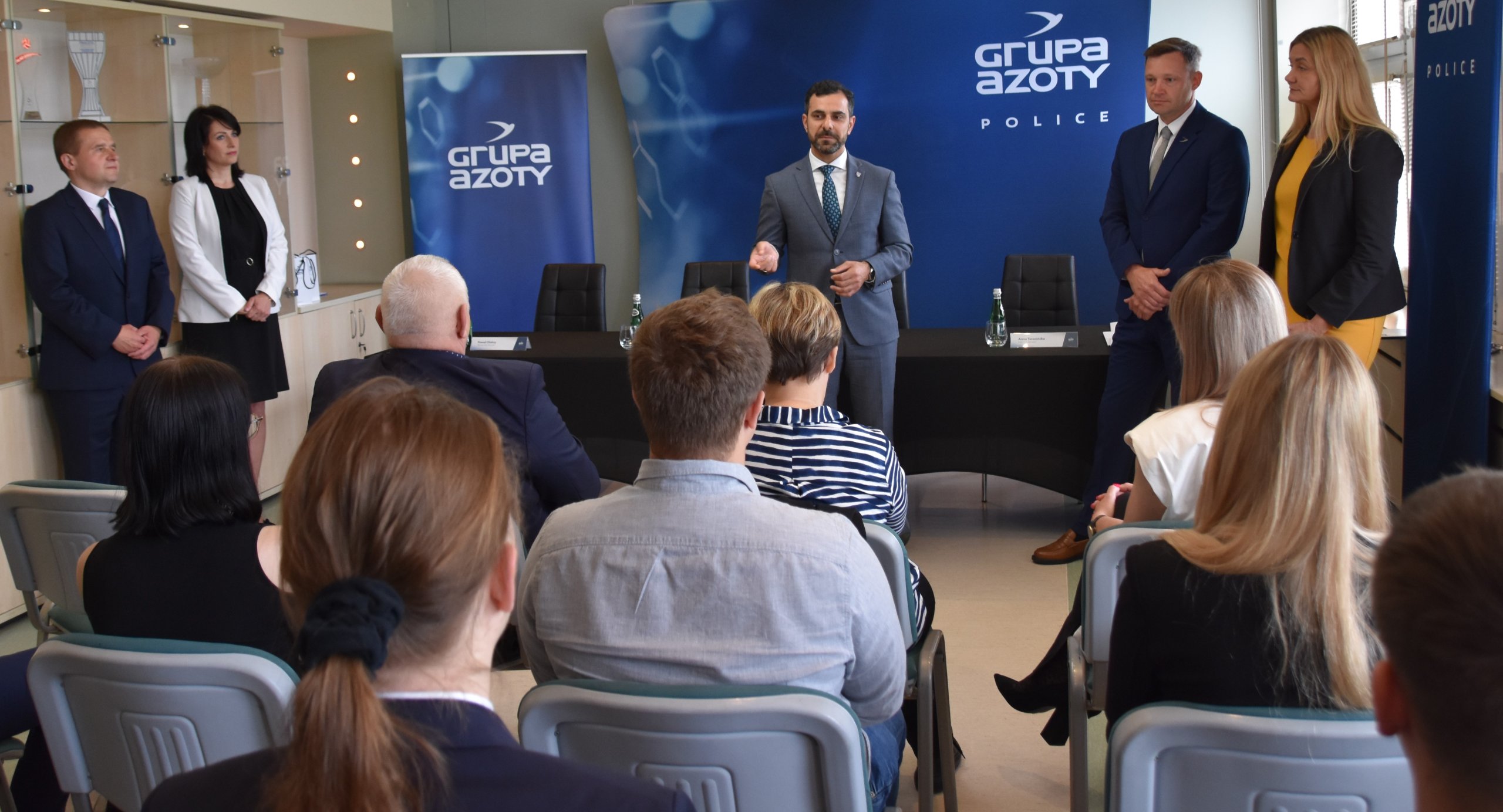 Stypendia naukowe Grupy Azoty Zakłady Chemiczne "Police" S.A. dla uczniów Zespołu Szkół im. Ignacego Łukasiewicza w Policach