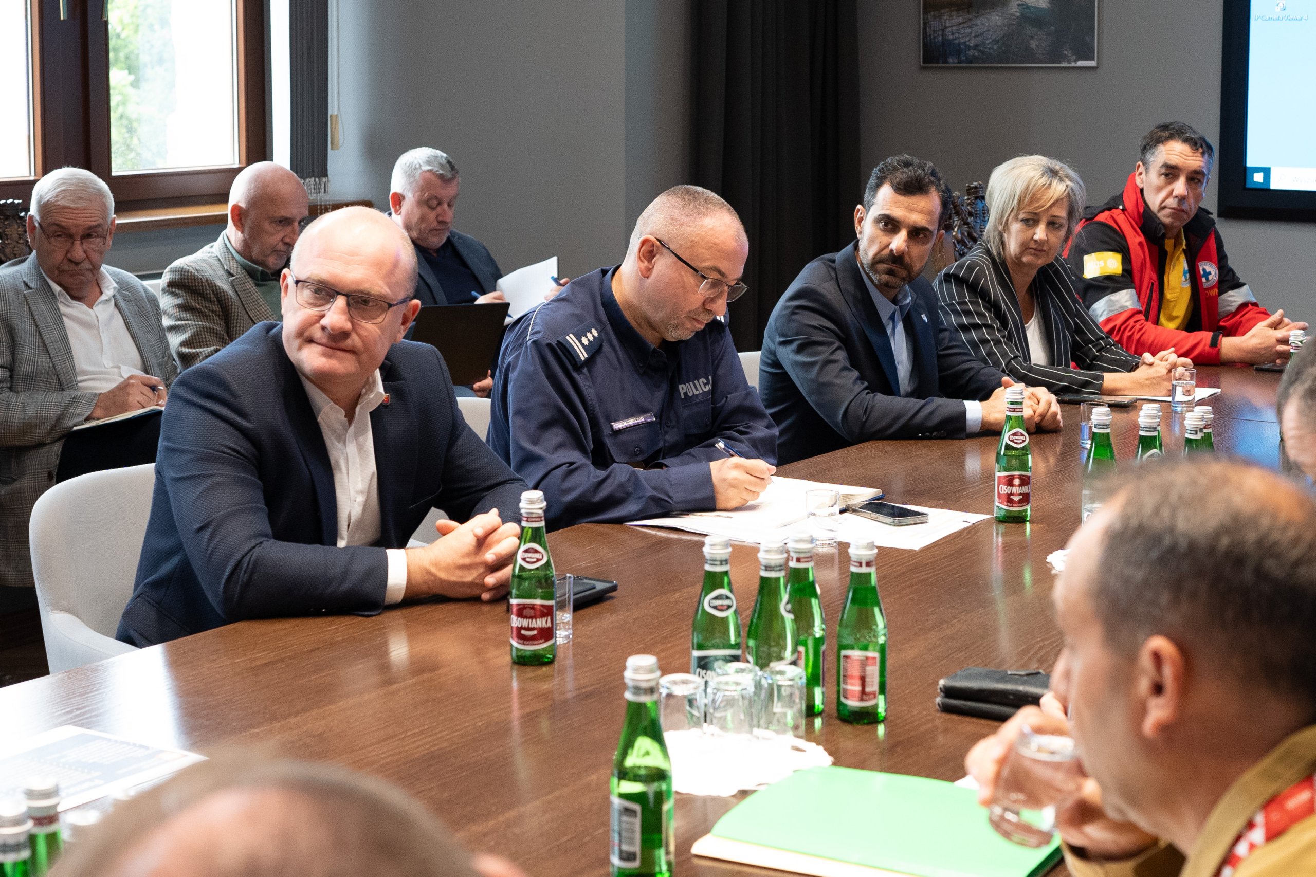 Posiedzenie Wojewódzkiego Zespołu Zarządzania Kryzysowego