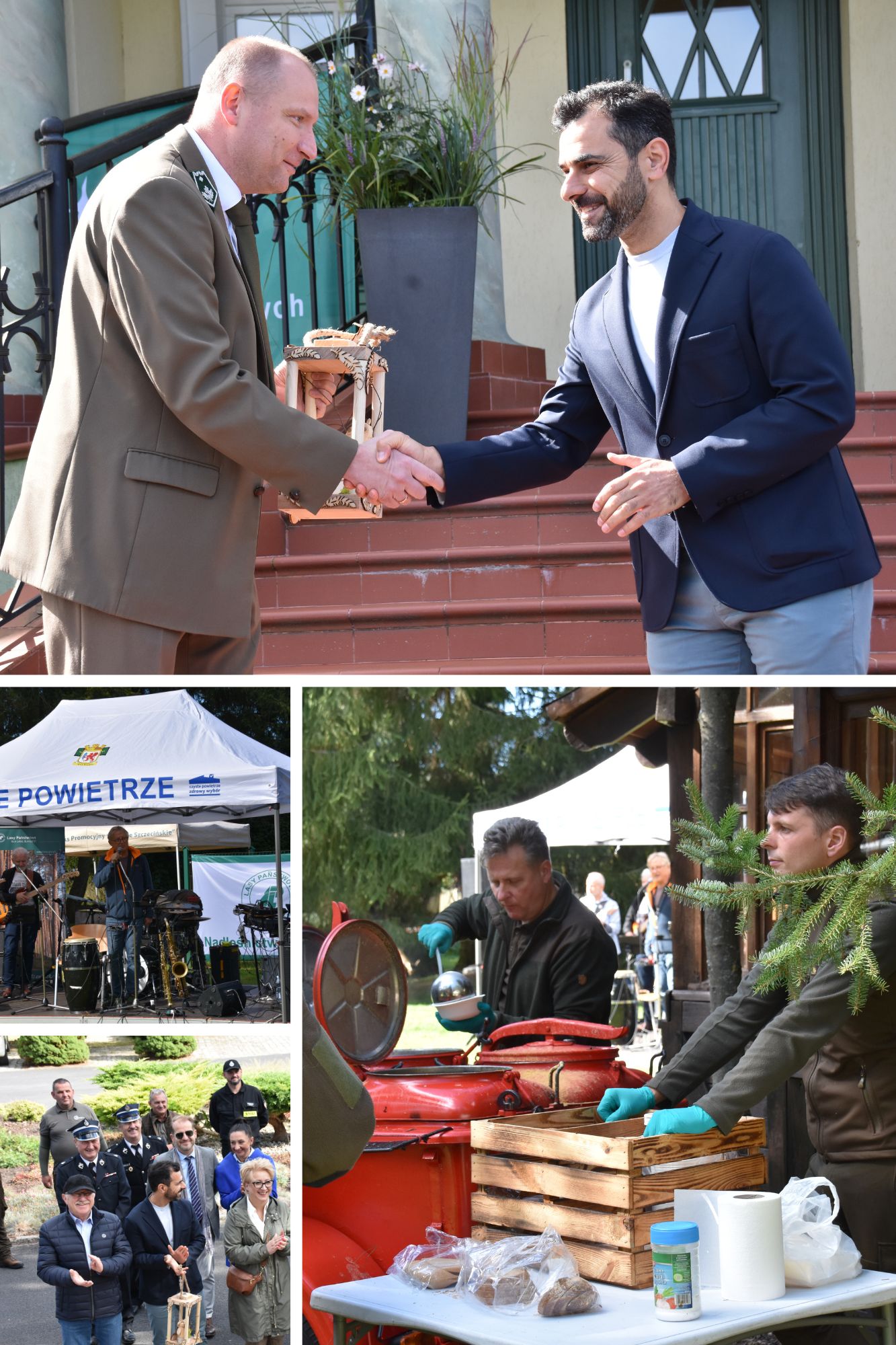 100-lecie Lasów Państwowych  i 50-lecie Szkółki Leśnej w Nadleśnictwie Trzebież