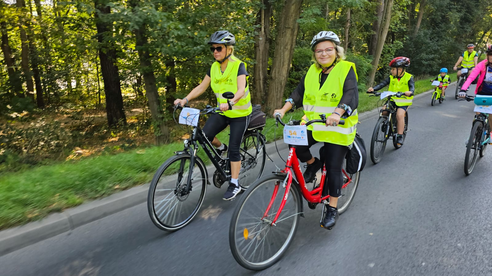 9. Rodzinny Rajd Rowerowy "Do Rezerwatu Świdwie z Gryfusem"