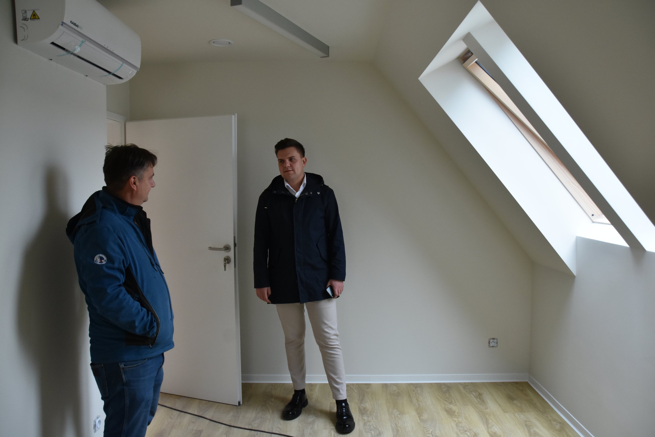 Sprawdzamy postęp prac w nowo tworzonej siedzibie Poradni Psychologiczno-Pedagogicznej w Policach